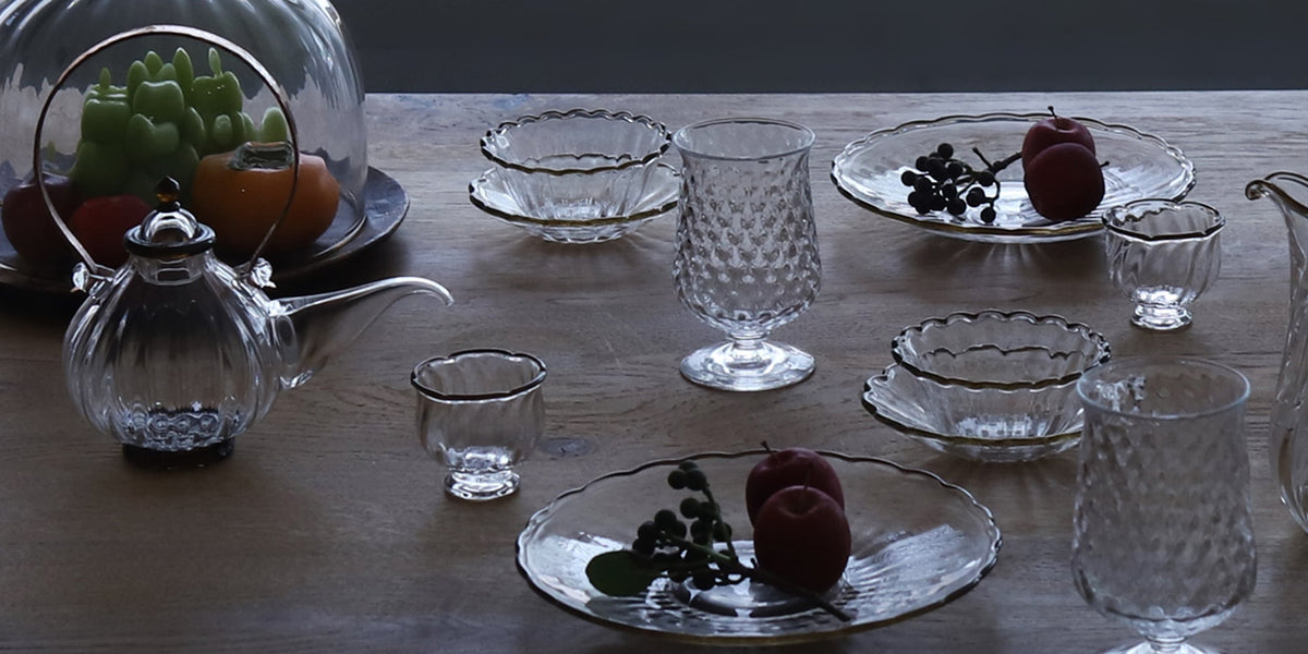 田井将博 ガラス ひょうたん型 花器 田井将博 ガラス ひょうたん型 花器