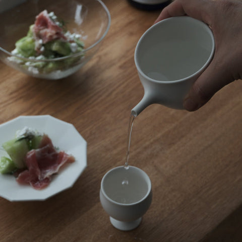 スエトシヒロ　ホヤ注器, ぐいのみ / Toshihiro Sue Katakuchi and Guinomi