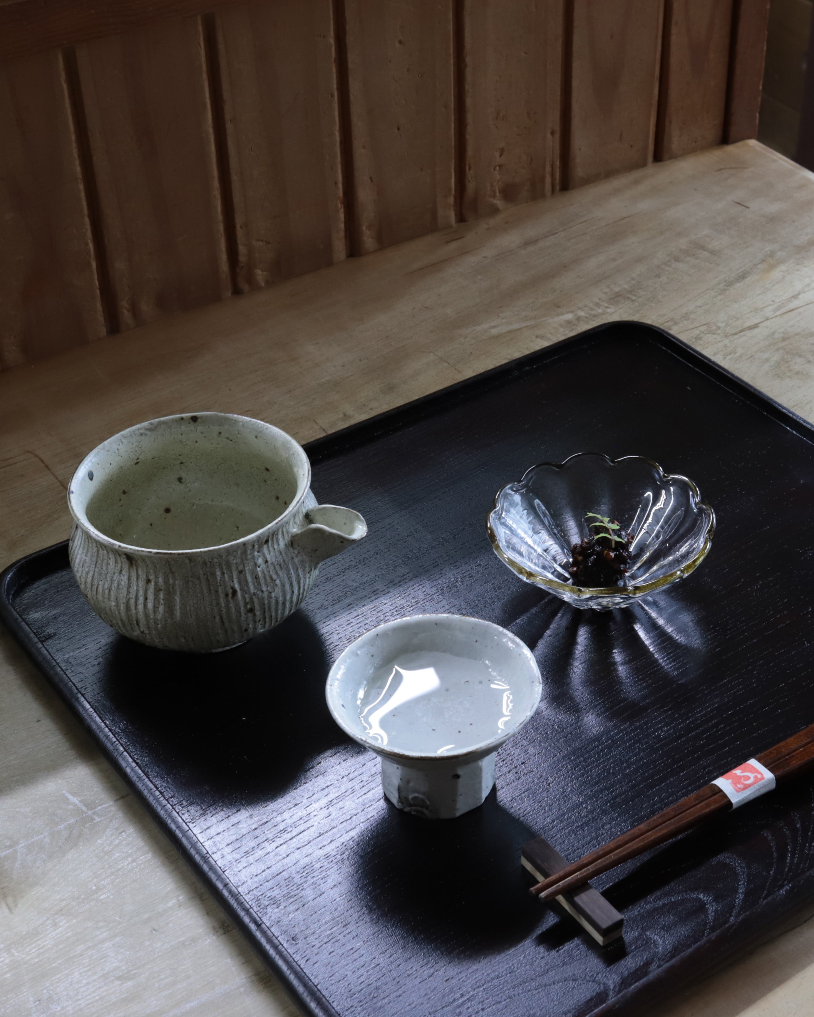 鈴木智尋　2501 黄粉引片口酒器