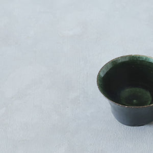 黒木泰等　2509 織部ぐいのみ 01