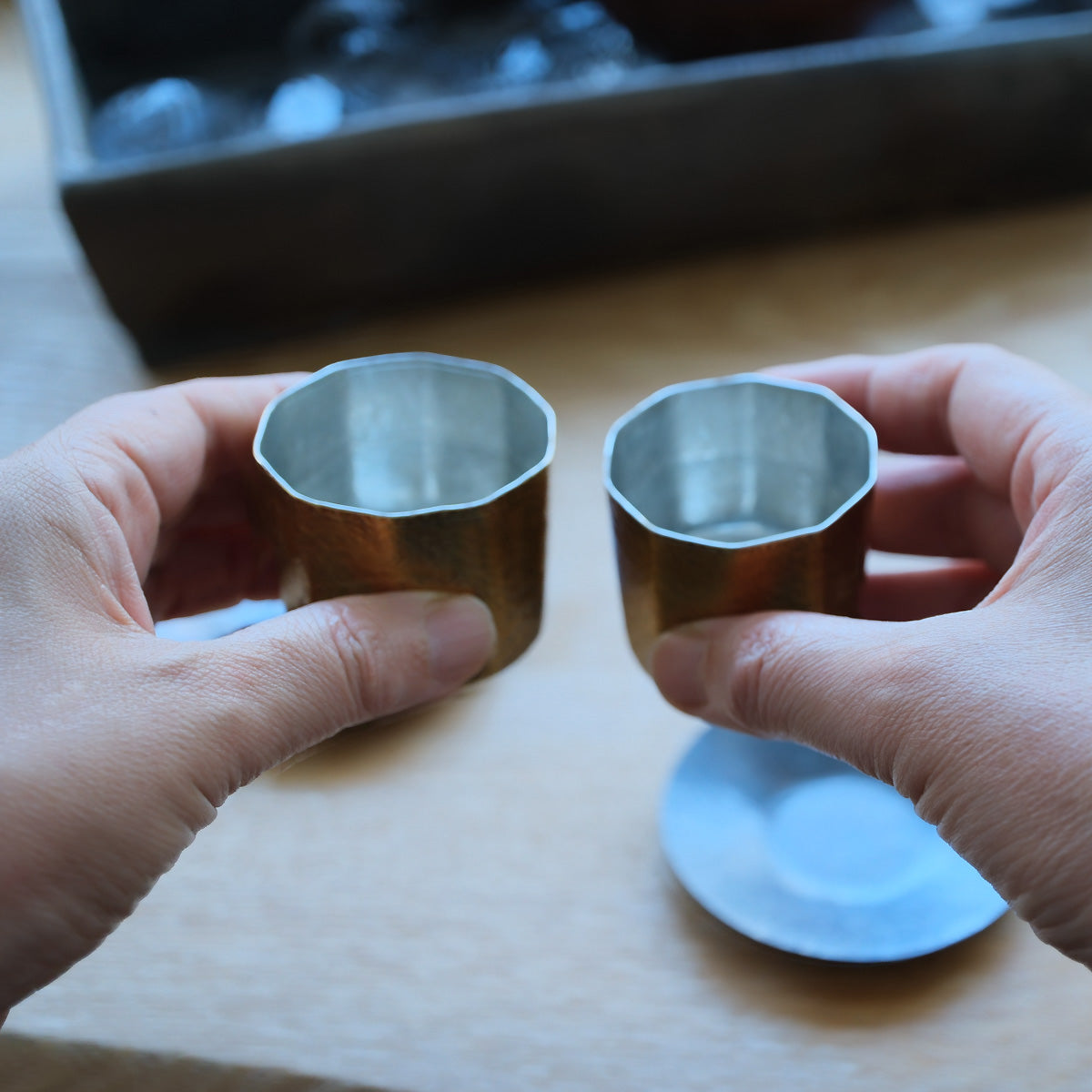 伊藤祐嗣　旅酒盃　十角