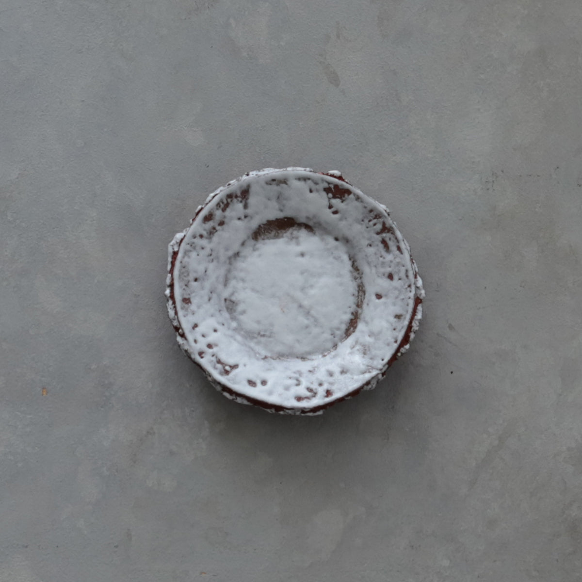 高辰翔　茶托 白
