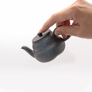 高辰翔　茶壺 黒 01