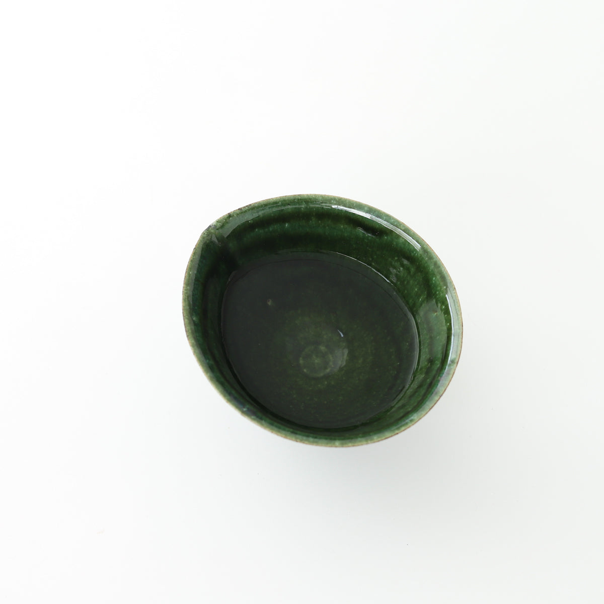黒木泰等　2416 織部雫型片口