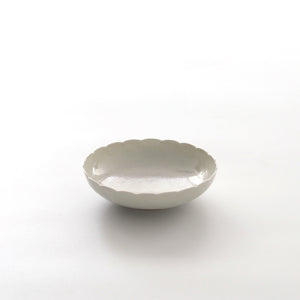 黒木泰等　2425 ナラ灰釉花なます皿