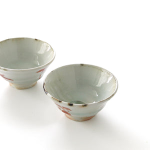 光藤佐　e 赤絵酒杯