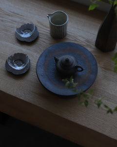 境道一　13 南蛮焼きしめ茶壺