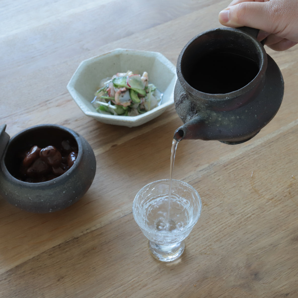 境道一　15 南蛮焼きしめ酒器