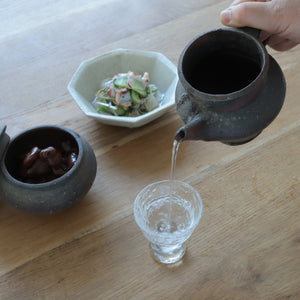 境道一　15 南蛮焼きしめ酒器