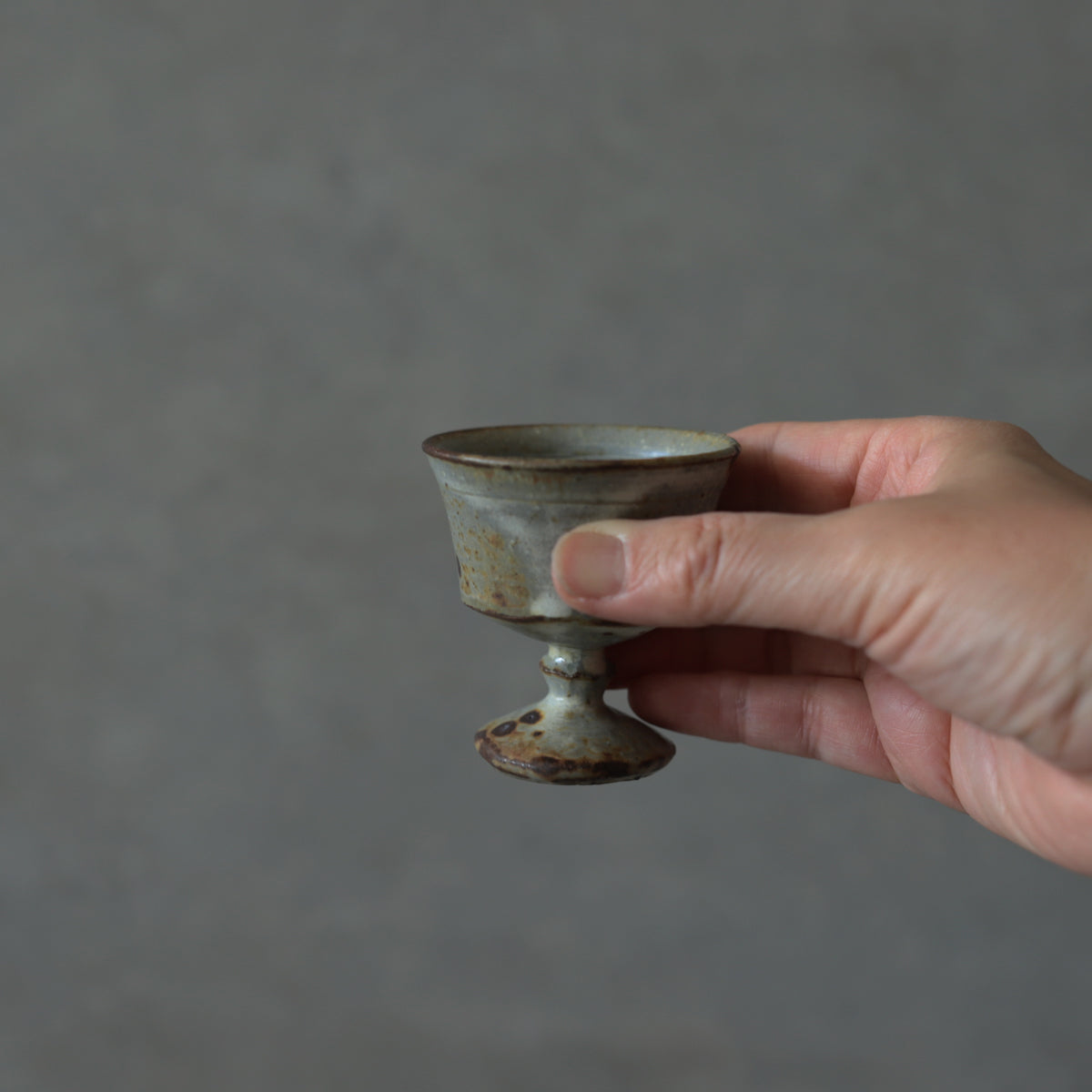 境道一　25 粉引馬上杯 02
