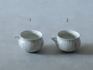 鈴木智尋　2502 ガラス釉片口酒器