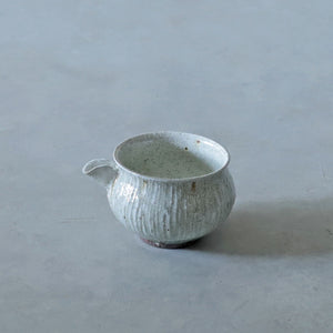 鈴木智尋　2502 ガラス釉片口酒器