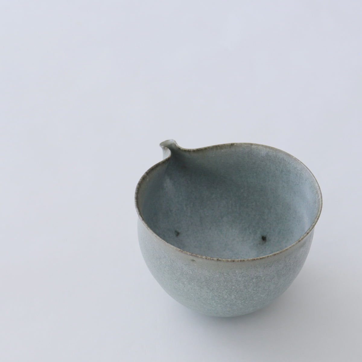 高田志保　灰釉片口 02