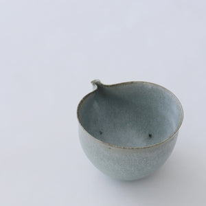 高田志保　灰釉片口 02