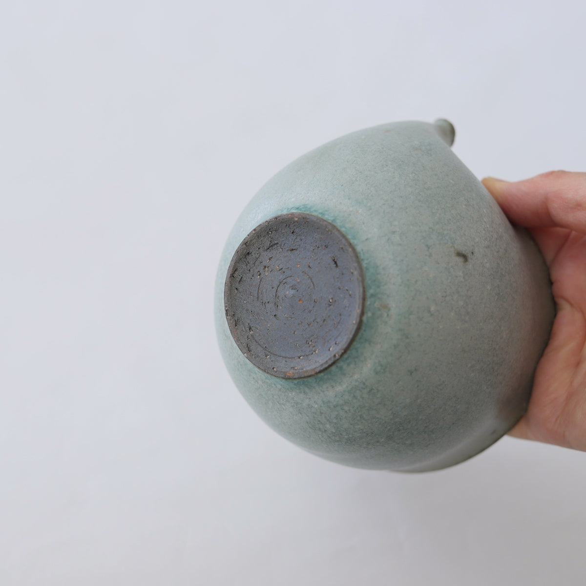 高田志保　灰釉片口 02