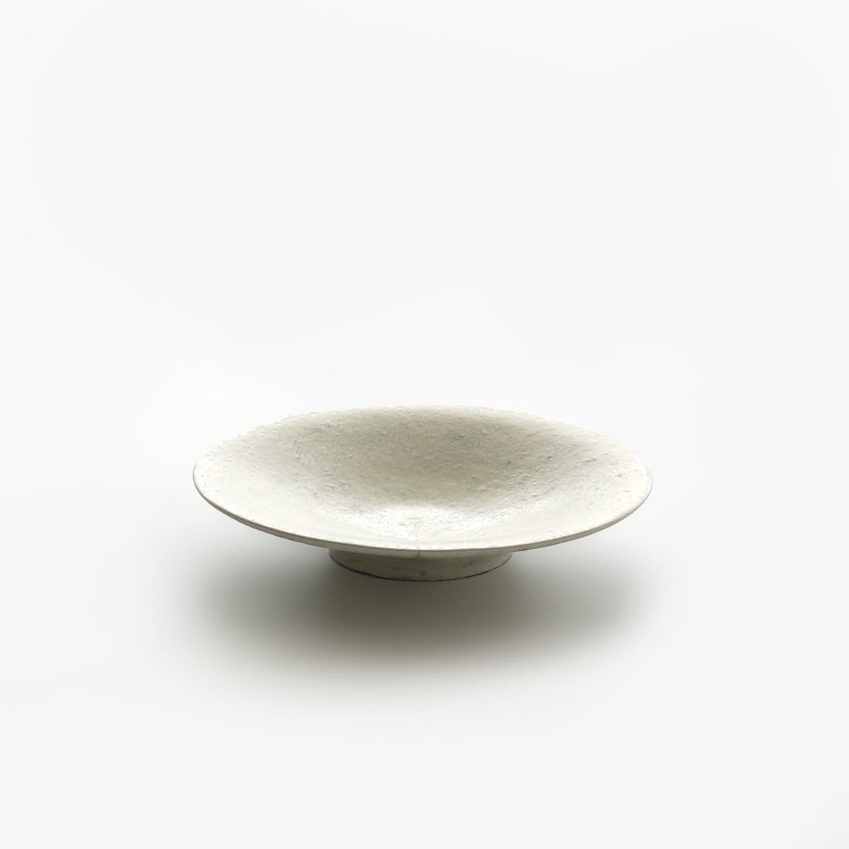 粉引六寸皿 (TY-336) 作家「横山拓也」