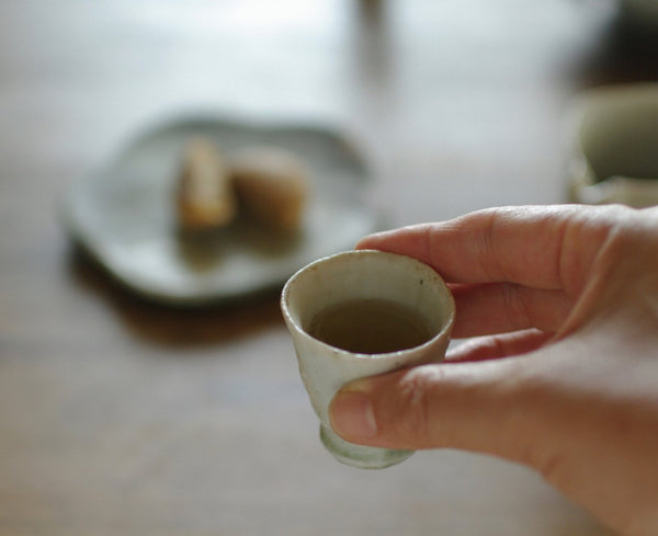 呉 瑛姫 杯 , Wood-fired Porcelain Hai, Eihi Go