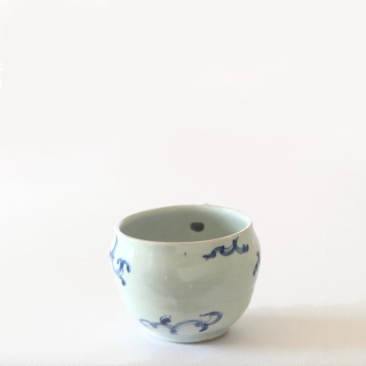 佐藤もも子　染付片口 01
