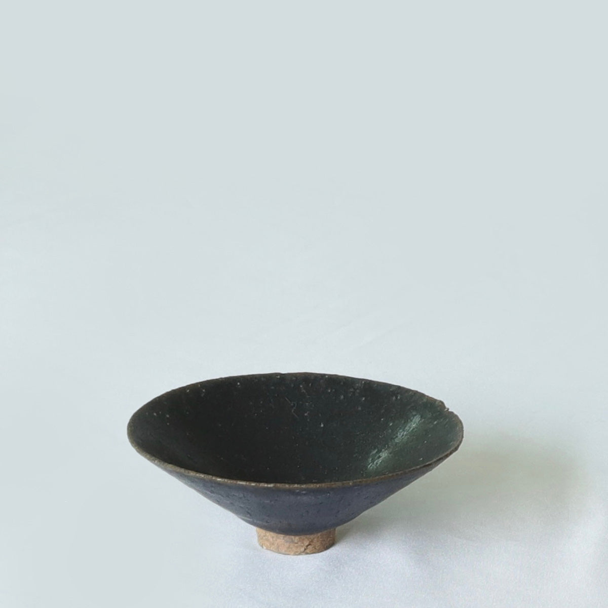 黒木泰等　黒滴釉ぐい呑04