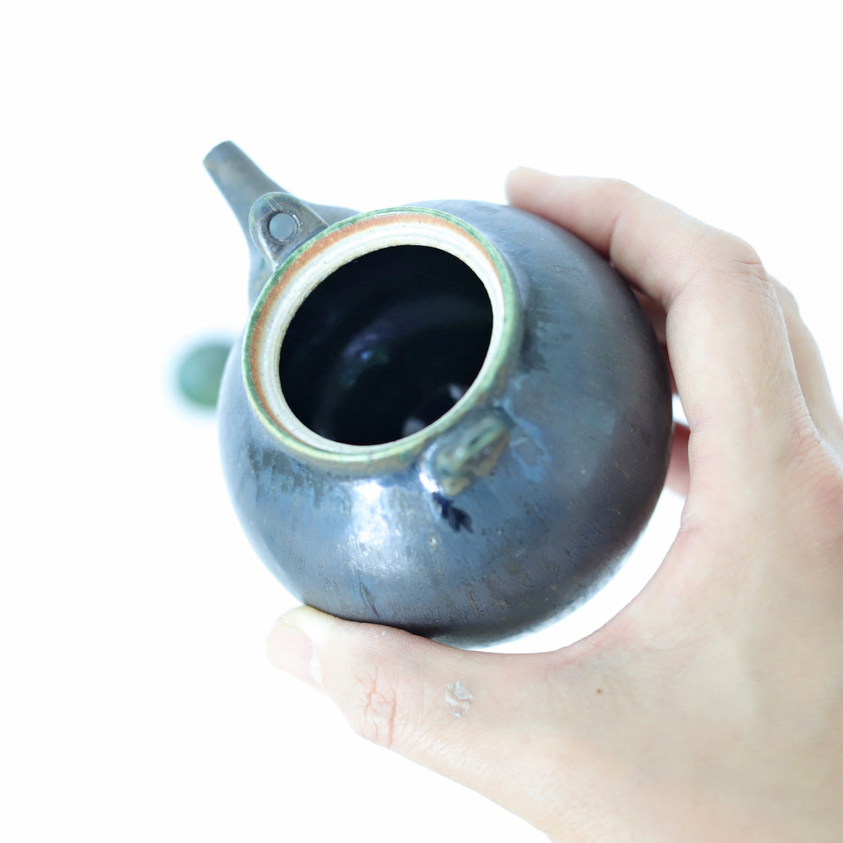 黒木泰等　織部上手酒器