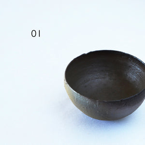 野口悦士　焼き〆ぐいのみ
