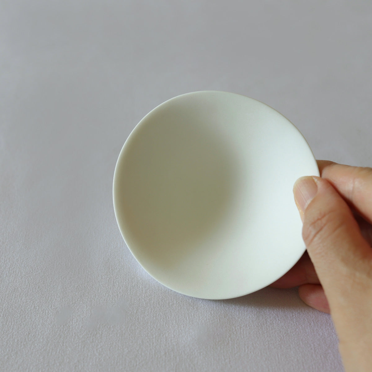 打田翠 焼締白磁オブジェ「drawing」B | JIBITA