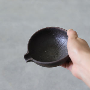 上野剛児　焼きしめすり鉢 S